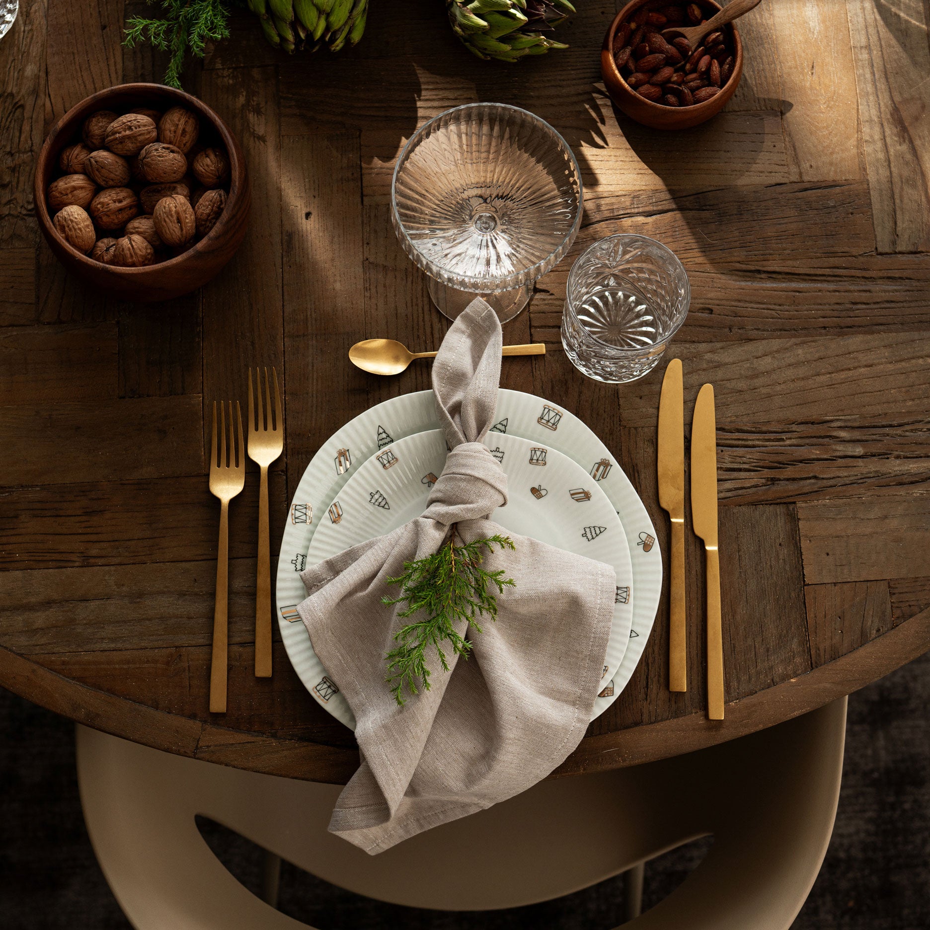 Dinner stofservietter 4 stk.